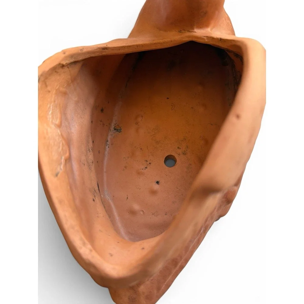 Vintage Terracotta Swan 1 Planter Pot 14